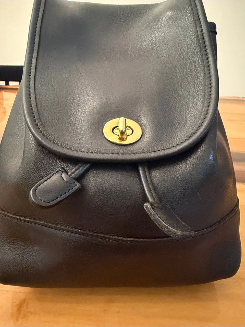 Vintage coach mini backpack